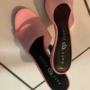Katy Perry pink jelly lipstick heel heels